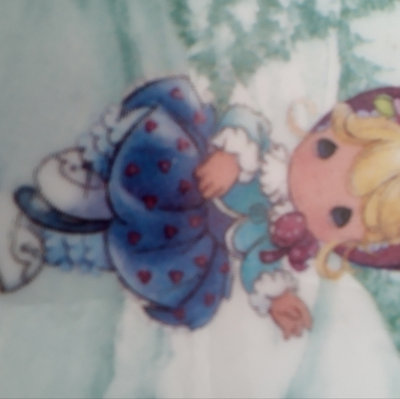 2001 PMI Double Sided Ceramic Ornament/ Vintage 1998 Christmas Around the World - Picture 6 of 7